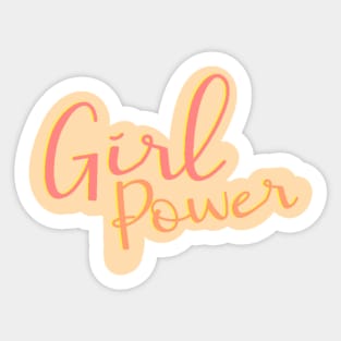 Girl Power Sticker